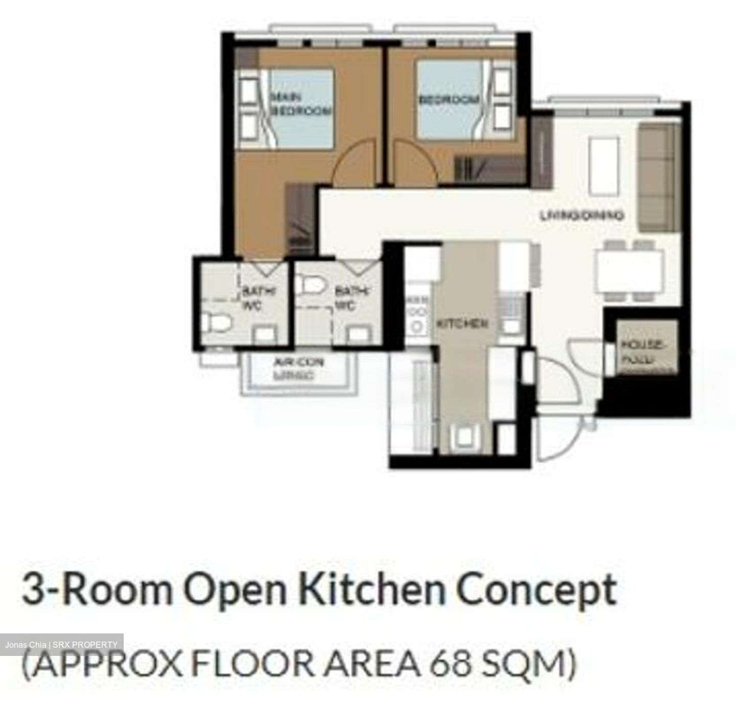 Blk 207A Woodleigh Glen (Toa Payoh), HDB 3 Rooms #484952491